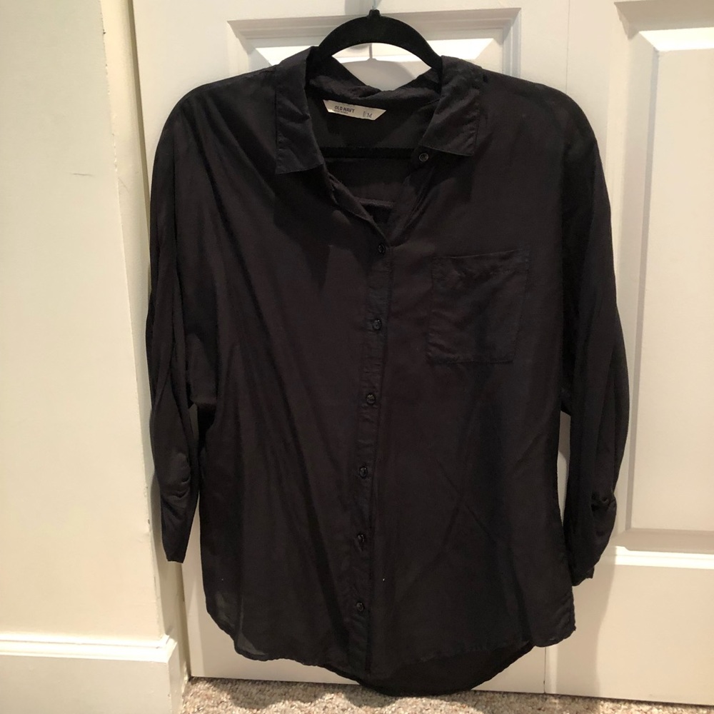 Old Navy Black Blouse
